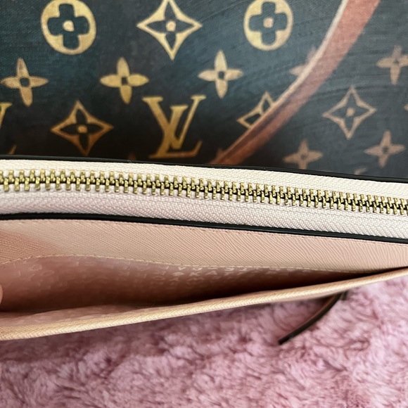 Kate Spade Neda Newbury Lane Saffaino Leather Wallet Blush Pink EUC - Picture 11 of 13